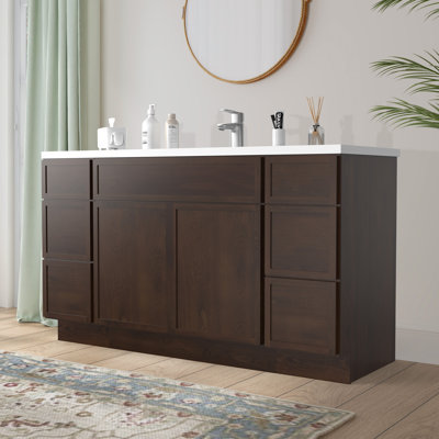 Base de meuble-lavabo simple 54 po seulement