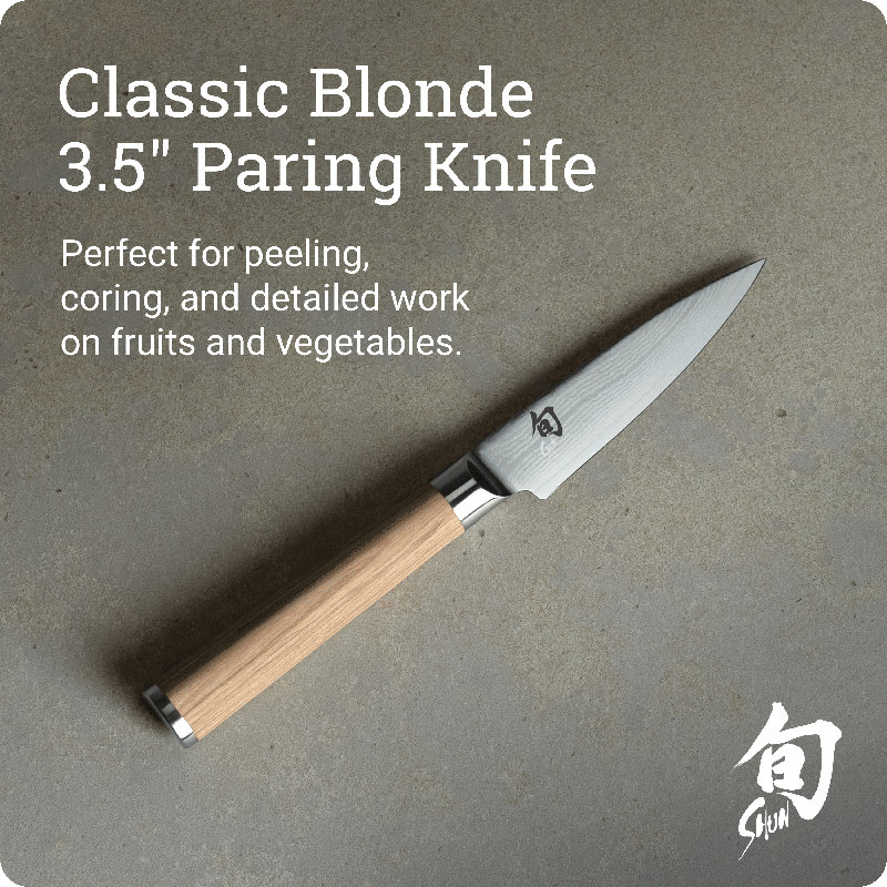 Shun Classic Paring Knife, 7.5", 3.5"