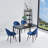 4 - Person Four Leg Dining Set-334740860