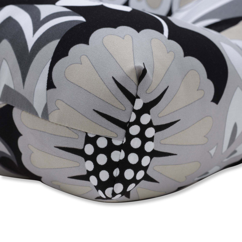 Coussin de siège intérieur / extérieur Sisneros, Graphite, L 60 po