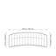 Sofa Kelly L Boucle Black - Left