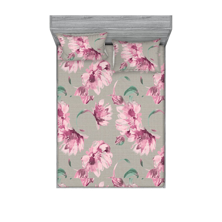 Drap-housse et taies décoratives 3 pièces Ambesonne