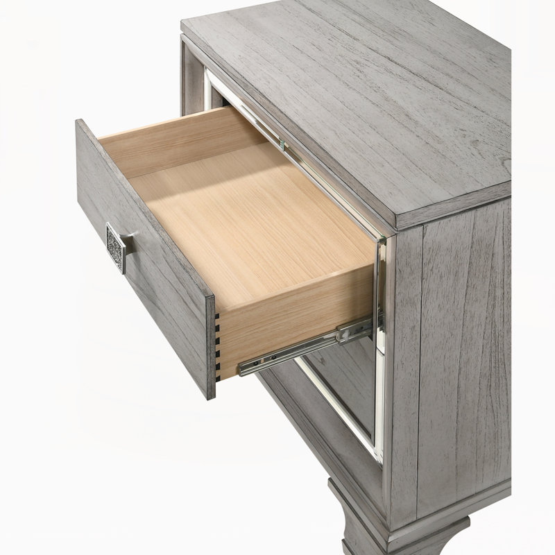 Table de chevet moderne avec tiroirs
