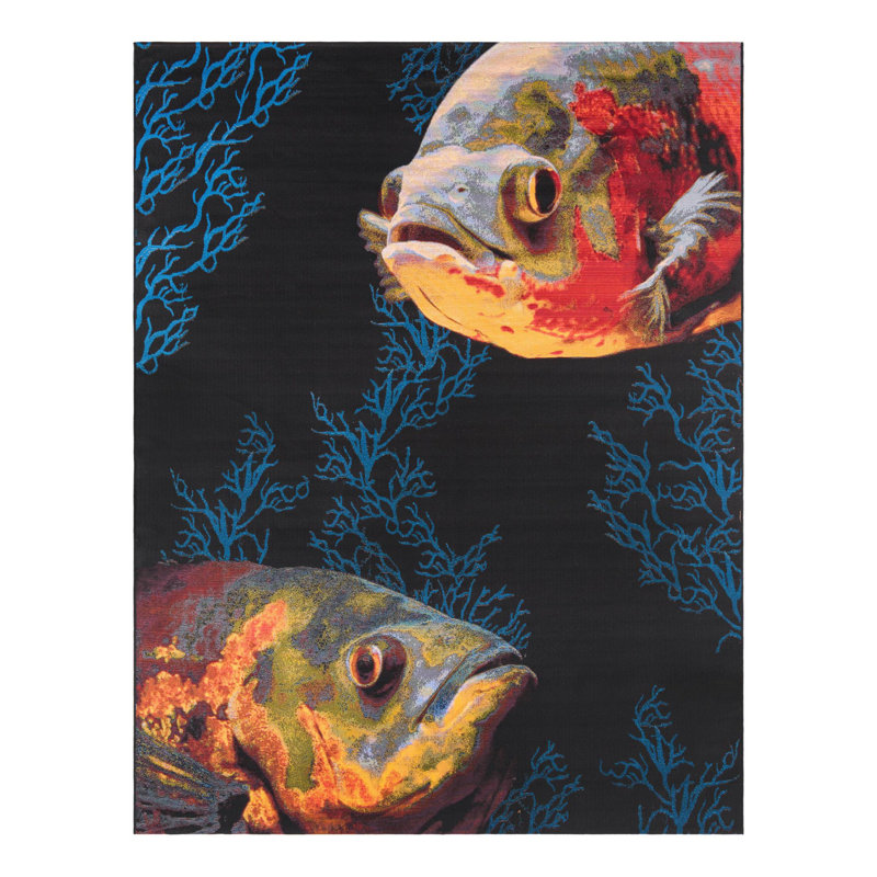 Washable Indoor / Outdoor Rug, Rectangle 7'10" x 10'