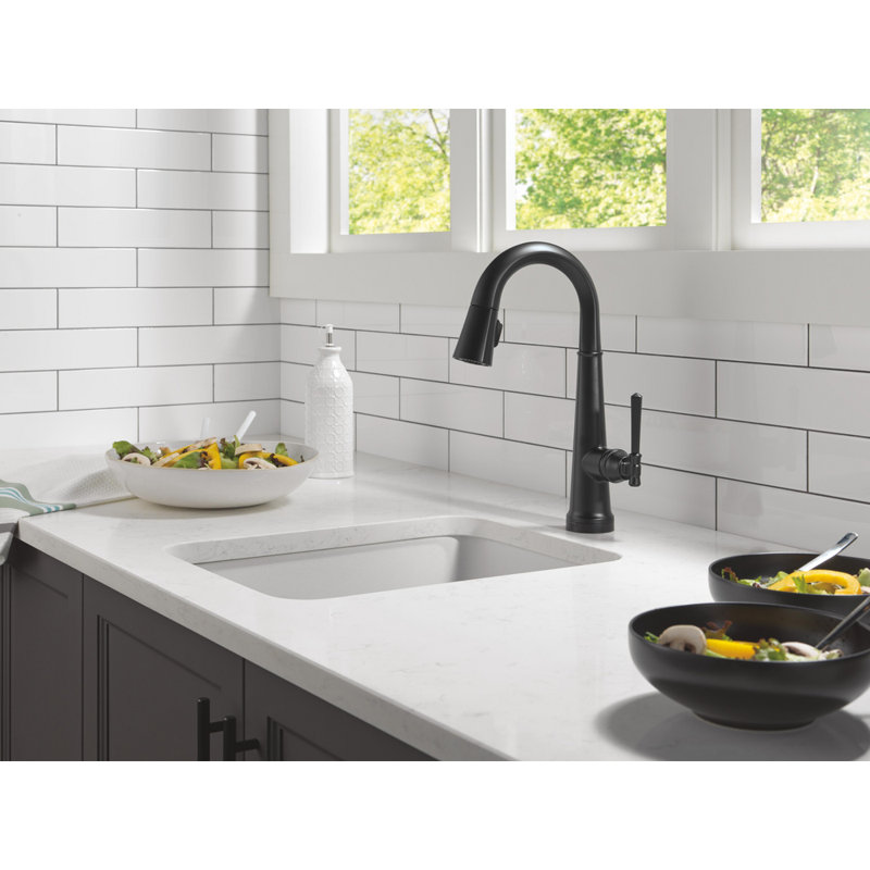 Touch2O Bar / Prep Faucet with Touchless Technology, Matte Black