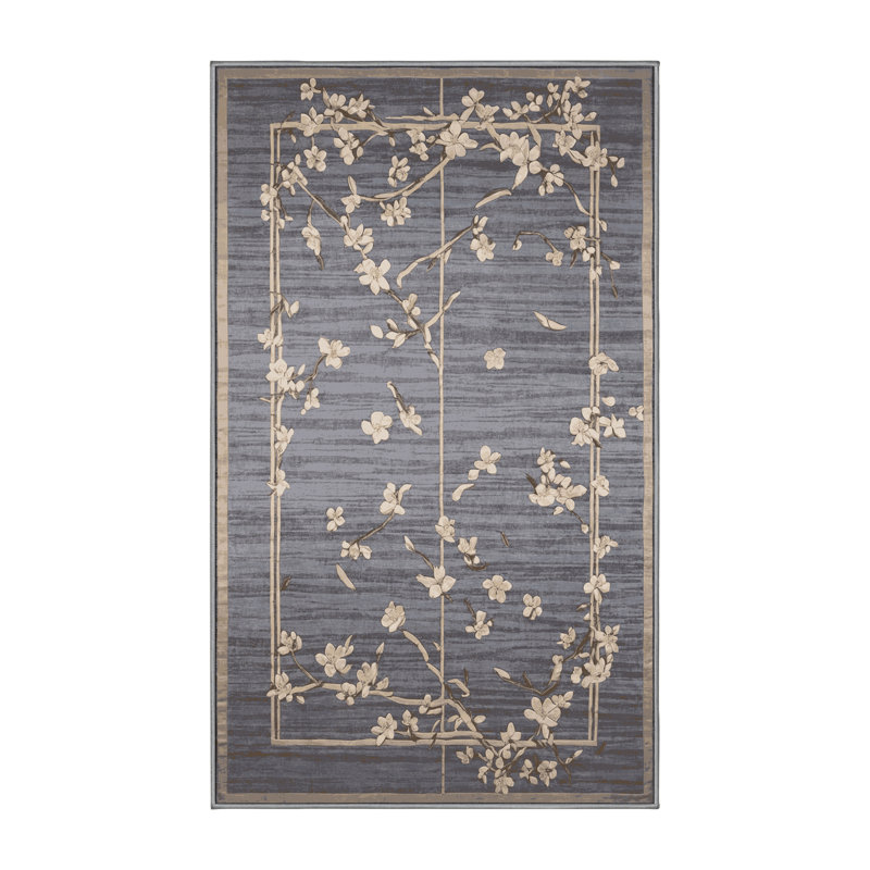 Machine Washable Pink Area Rug, Runner 2' x 4'