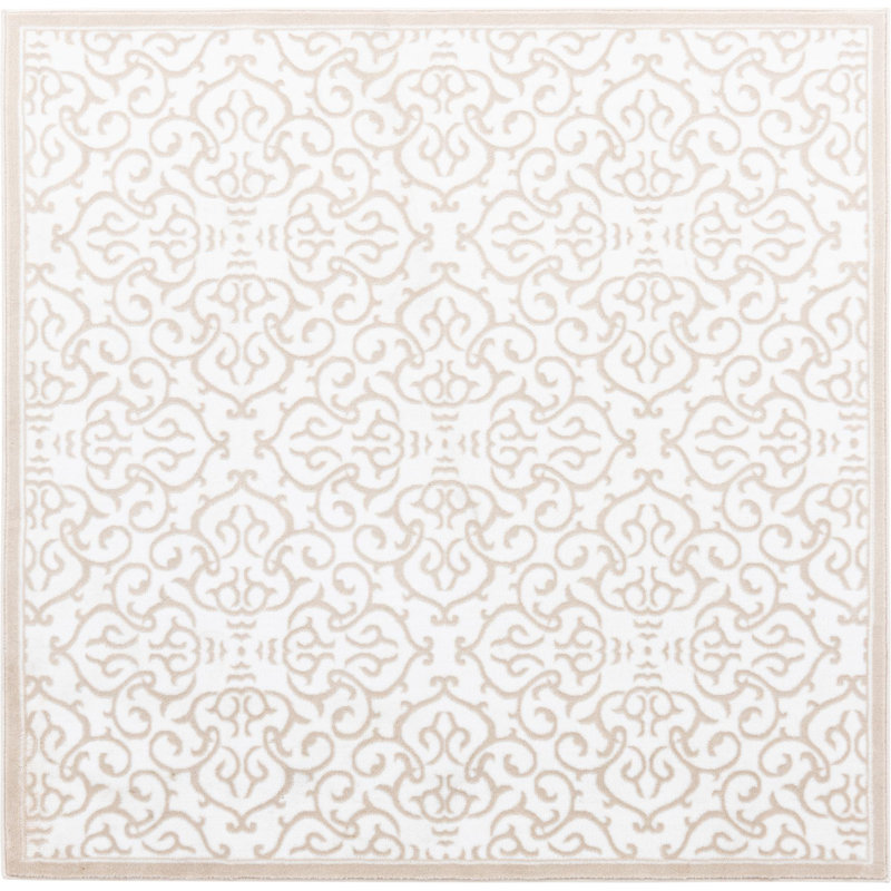 Whitting Oriental Indoor Rug, Square 6'
