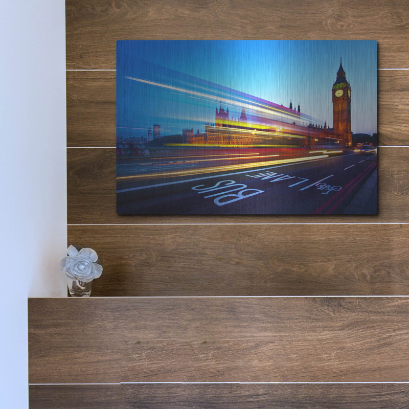 «London Big Ben» par Nina Paponcek, H 12 po x l 16 po