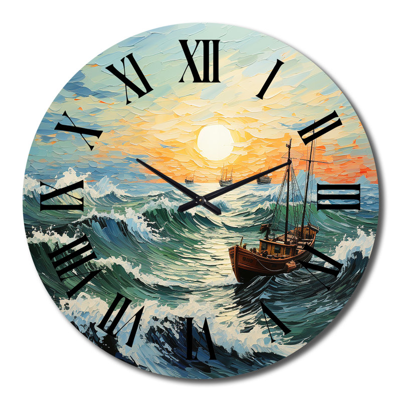 Horloge murale Vangogh, Très grand