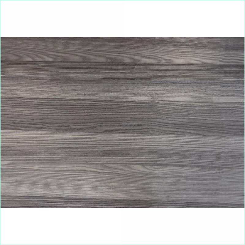 Ensemble de 3 tables basses d'appoint en bois gris pour le salon, style transitionnel avec 2 tables de bout, Bois gris