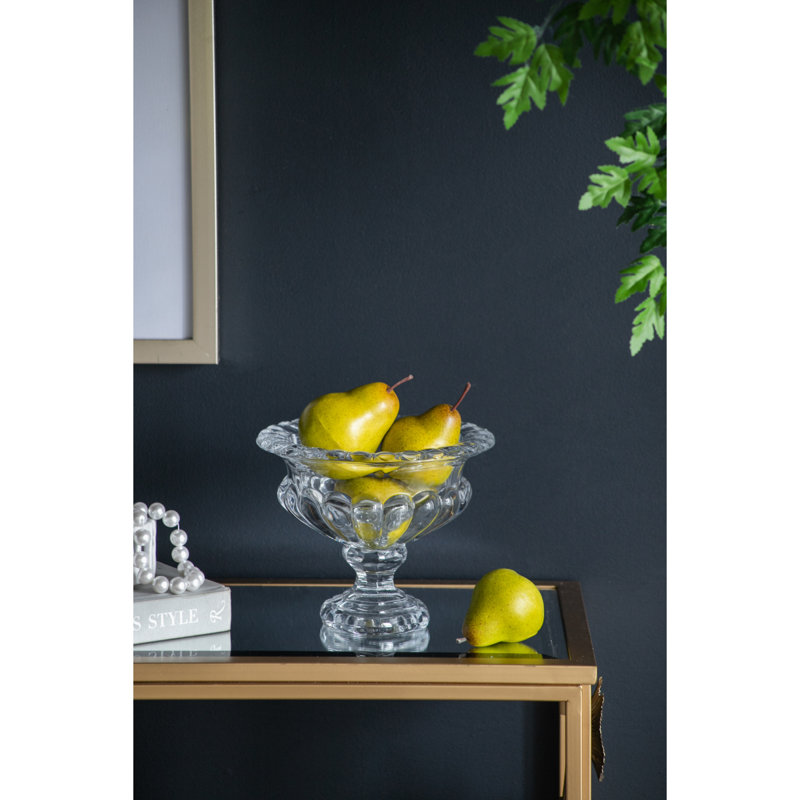 S/2 D7.7X6.3" Omari Crystal Display Bowl