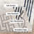 Monaco Series Abrstract Black/Gray/Ivory/Beige Area Rug-2054563902