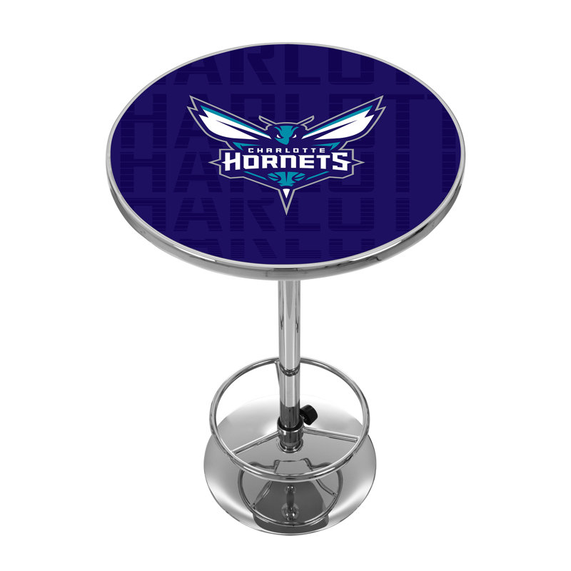 Table de bar avec repose-pieds NBA City, Hornets de Charlotte