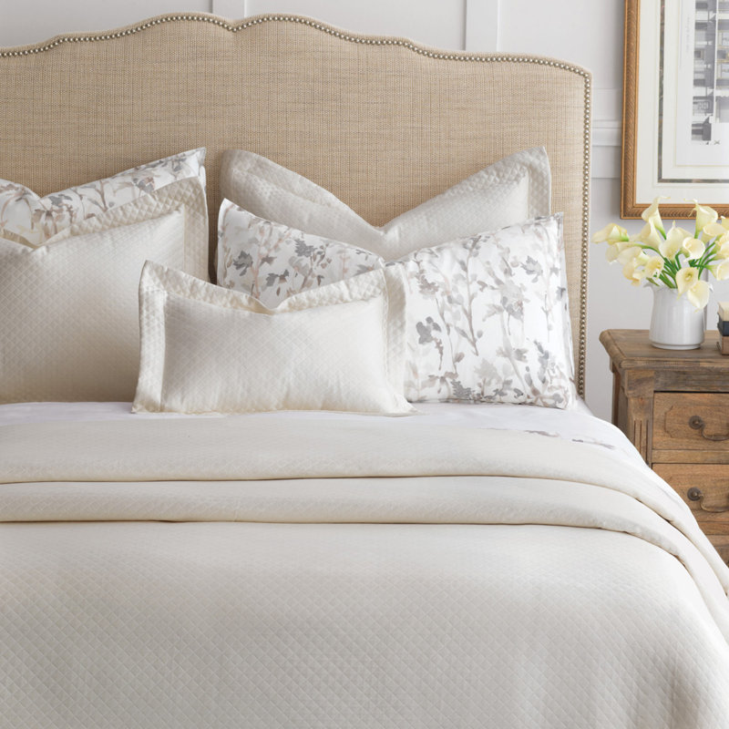 Matera Coverlet, Ivory, Full Coverlet