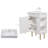 21.6'' Single Bathroom Vanity with Ceramic Top-1299903595