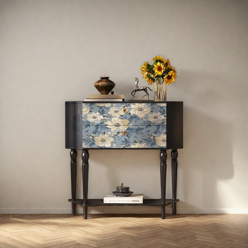 Retro Minimalist Console Table