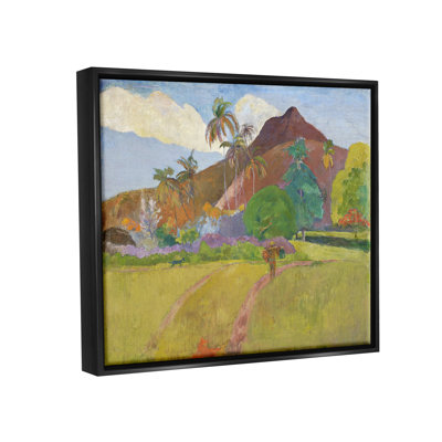 Paysage tahitien Gauguin par Paul Gauguin - Peinture