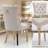 3-piece Breakfast Nook Seating Set With Tufted Bench And Upholstered Dining Chairs-126025722-126025723-126025728