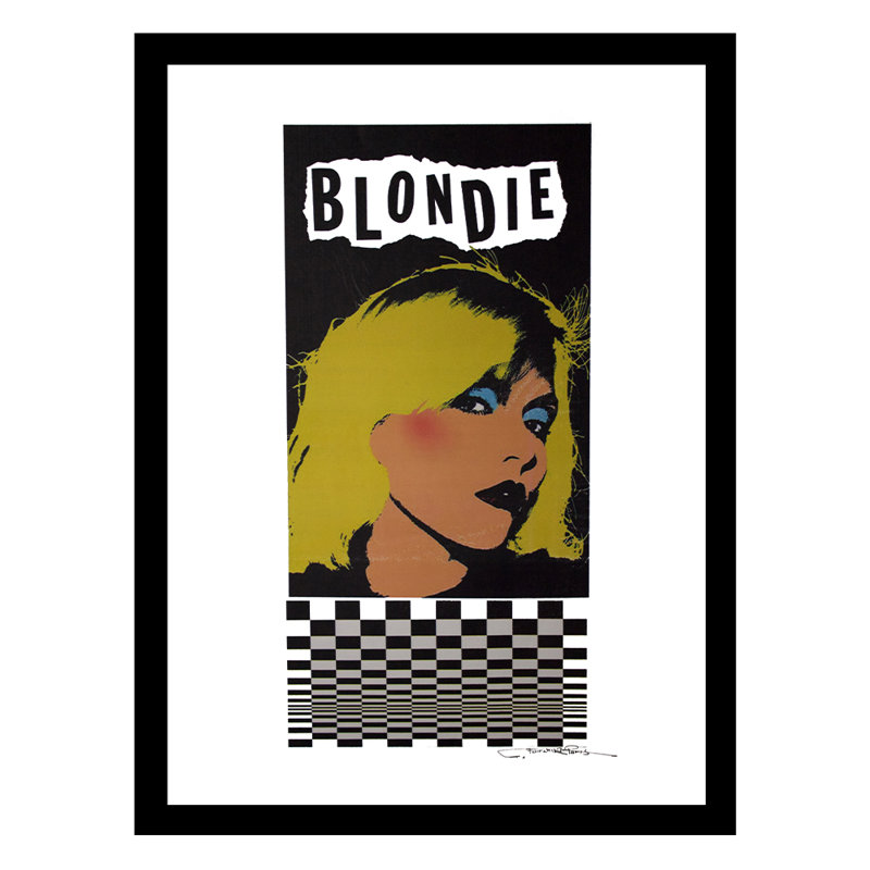 Classic Blondie - impression encadrée