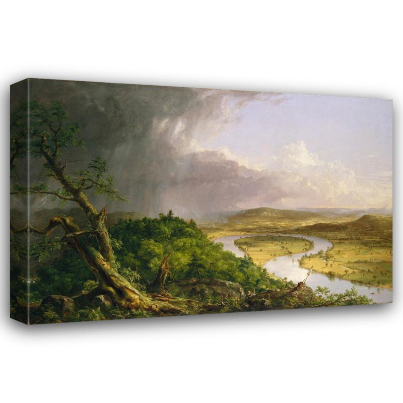 Le Oxbow (la rivière Connecticut près de Northampton)