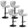 Swivel Adjustable Height Modern Bar& Counter Stool