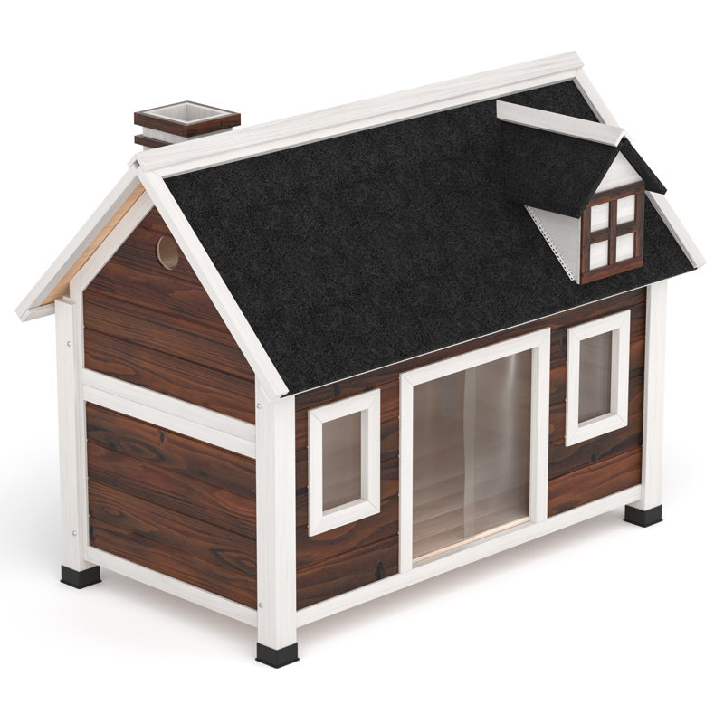 Niche pour chien, Brun