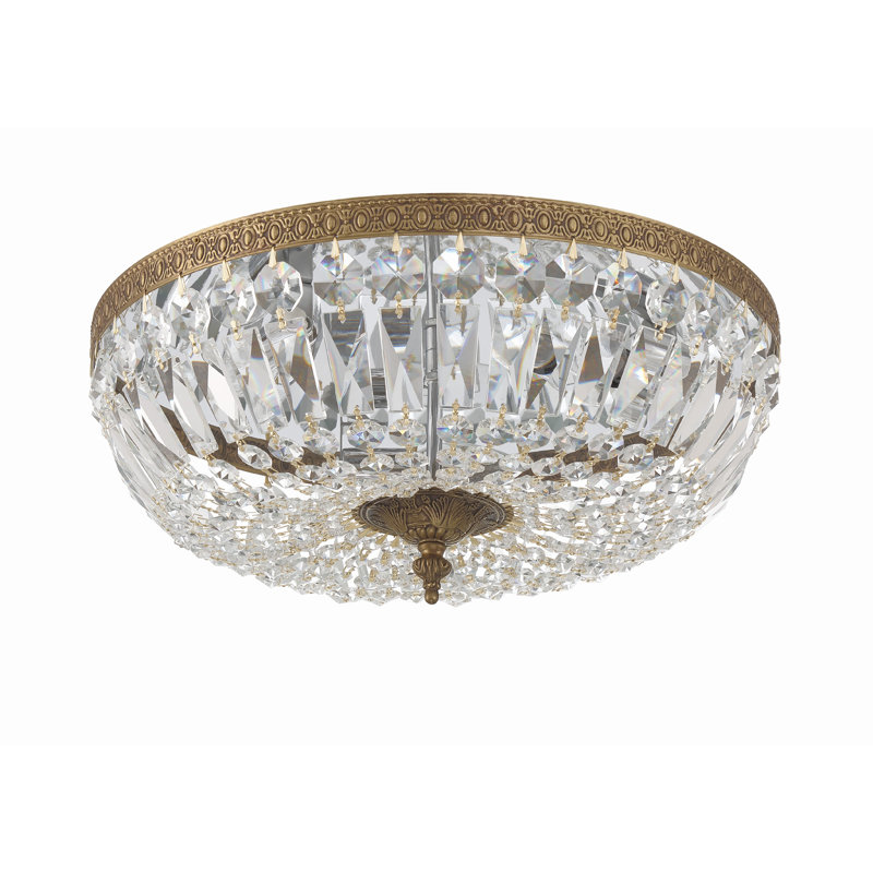 Waddell Flush Mount, Hand Polished
