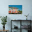 Vibrant Cowgirl Mural Colorful Modern Vibrant Urban Architecture Wall Art Print 1 Piece Wrapped Canvas Wall Art-416651570