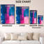 Champs de couleurs vives - Impression d'art abstrait sur toile-1327684846-1327684838