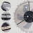 19" Black Frame Iceberg Bedroom Fan Light With Remote Control, Dimmable, 7 Blades, Reversible DC Motor, With LED Light-673918653-673918652