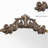 Full Length Mirror 36x66 Inch Vintage Ornate Arched Floor Mirror Metal Framed Mirror Dressing Mirror Oversized Wall Mirror