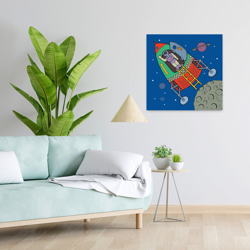 Greetings Abstract Contemporary Landscape Art, H 24 po x l 24 po