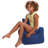 Bean Bag Chair Structured Seat for Toddlers and Kids, Comfy Chair for Gaming, Reading, and Watching TV for Children, Pasadena Chair, Multiple Colors and Fabrics-95225019