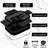 Wrought Studio Borosilicate Glass Double Layer Lunch Box With Utensils, 1740 ml, 1-Pack-1718240839