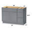 Base de meuble-lavabo simple 42 po seulement-96921362