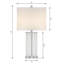 Lampe de table Breshaun