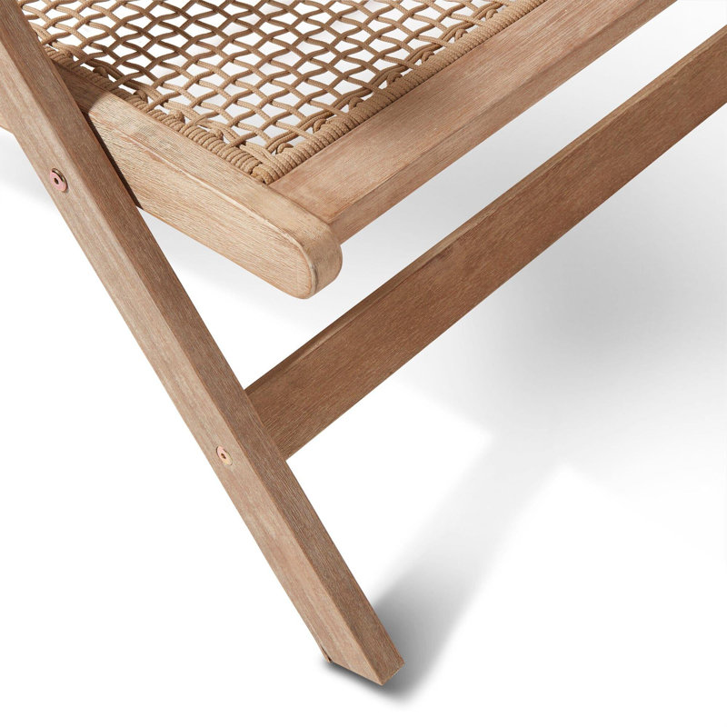 Anella Solid Wood Acacia Outdoor Bench