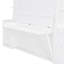Grand lit escamotable avec bureau, tablettes et armoires de rangement, lit escamotable pour bureau à domicile peu encombrant, lumières