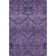 Premium Machine Washable Prisco Eggplant Rug