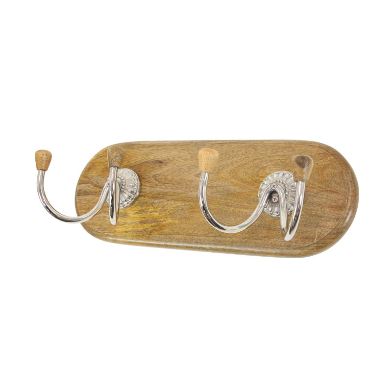 Conroy Wall 2 - Hook Wall Mounted Coat Rack
