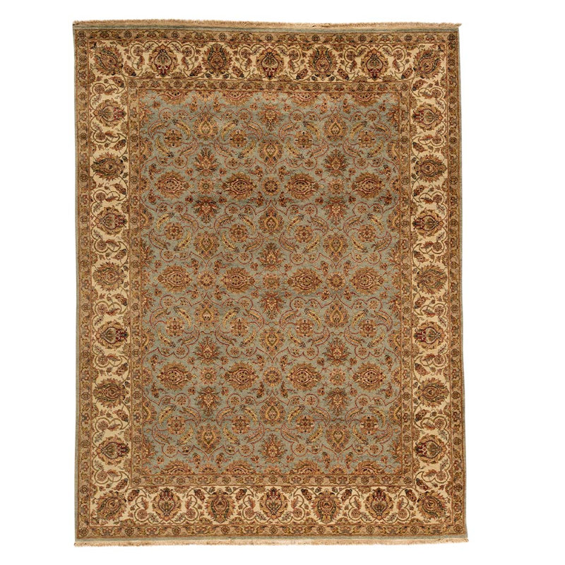 Wool Oriental Area Rug, Rectangle 9'1" x 12'12'
