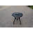 Lashone 5-Piece Cast Aluminum Patio Conversation Set, 24'' Round Ice Bucket End Table & Cushions