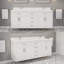 Ensemble de meuble-lavabo double en bois massif l 72 po x P 22 po Kali II-2043911522-2043911525