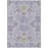 Machine Washable Indoor/Outdoor Cicel ACN1156 Lavender Rug-100247697
