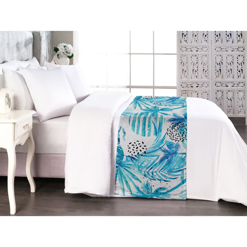 Foulard de lit Ambesonne Tropical Vibe, Très grand lit