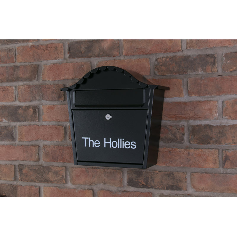 Linhart Steel Wall Mounted Letter Box, Yes