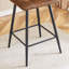 Tabourets de bar avec pieds en métal