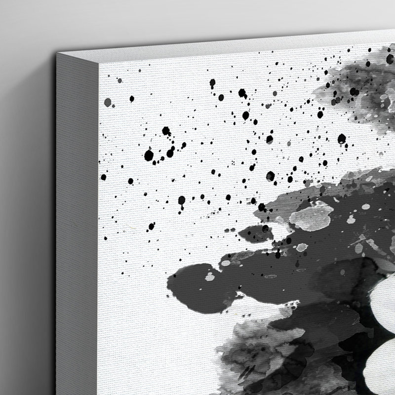 Flower White Daisy - Wall Art, 50cm H x 76cm W, Wrapped Canvas