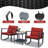 Ehrenberg 2 - Person Patio Conversation Set with Cushions-777674524