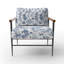 Chaise rembourrée Modern - Fauteuil bleu délavé-171299138